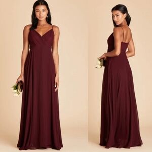 Birdy Grey Kaia Dress Womens Curve 1x Cabernet Maxi Gown Dress
